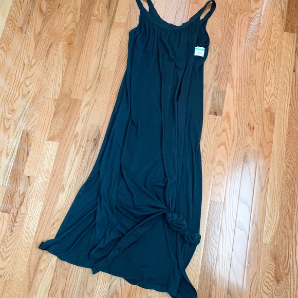 caslon twist neck maxi dress